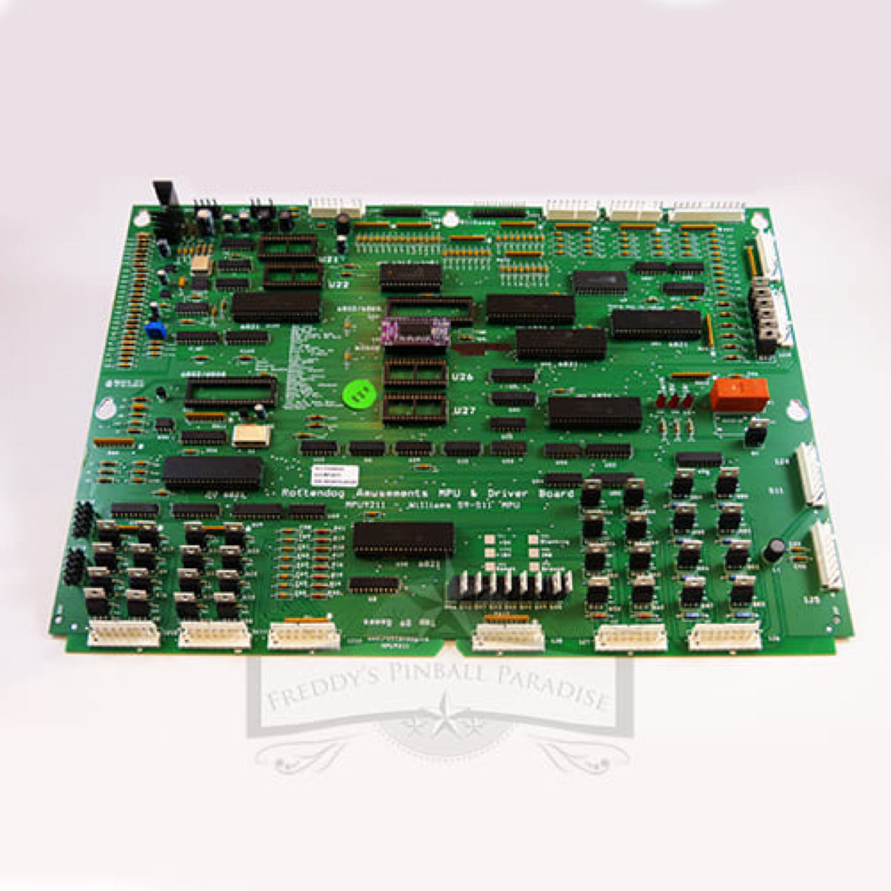 Bally Centaur Pinball mpu 35 chip set 